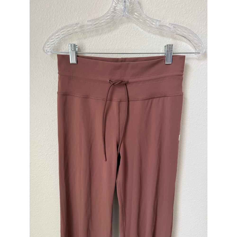 Vuori Women’s Hazelnut Wide Leg Pants Daily Flat Front Drawstring Size XS - Picture 3 of 7